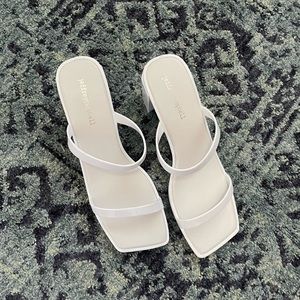 White Jeffrey Campbell Heels